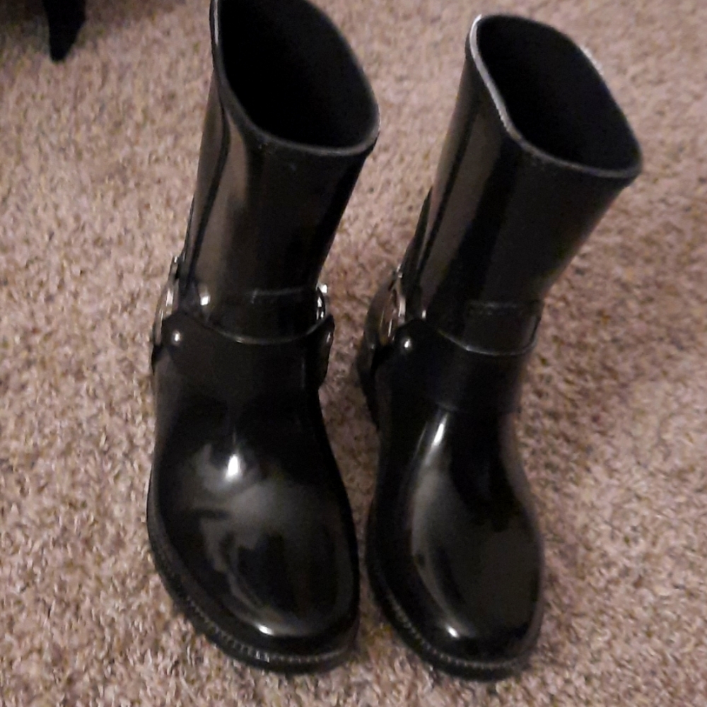 Mk rain boots excellent condition